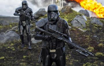 Wallpaper Cinema Star Wars Fire Flame Gun Rock Soldier