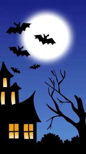 Halloween Bats iPhone Wallpaper Phone