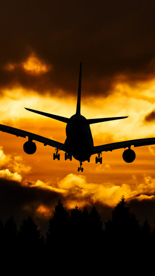 Airplane Wallpaper For iPhone Pro Max X