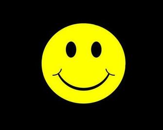 Happy Smiley Face Faces Black Background Acid House Q2cd