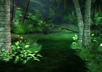 Jungle Pathway Background By Lil Mz