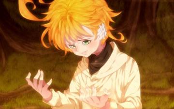 Emma The Promised Neverland HD Background Anime Kawaii