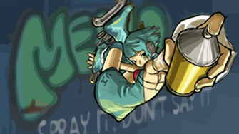 Jet Grind Radio HD Wallpaper Color Palette Tags