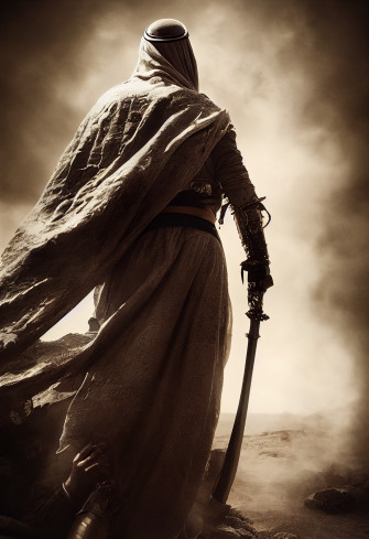 Arabian Knight R Midjourney
