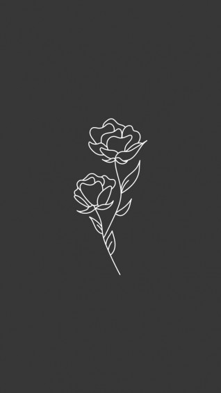 Black White Wallpaper iPhone Simple