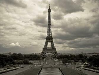 Black And White Paris Wallpaper HD Pretty