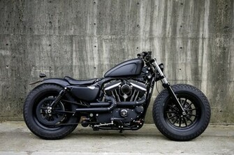 Cafe Racer Special Sportster Bobber Update Wallpaper