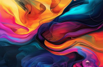 Black And Color Wallpaper