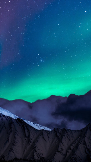 Night Mountain Wallpaper