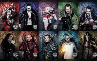Wallpaper Slipknot Joker Will Smith Jared Leto Movie Katana