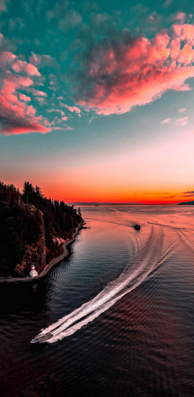 Wallpaper For iPhone Sunset Beautiful