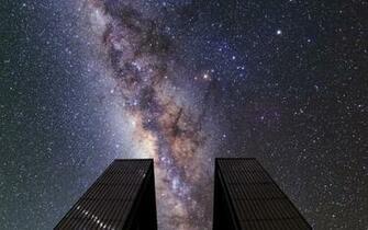 Nature Landscape Space Observatory Long Exposure Chile Milky
