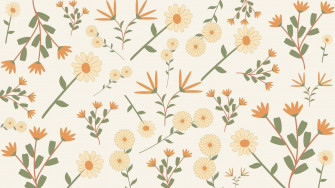 And Customizable Floral Desktop Wallpaper Templates