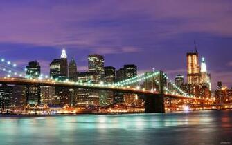 New York Bridge HD Desktop Wallpaper
