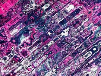 Ripple Color Saturated Abstract Overlay Distortion Background