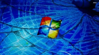 Cracked Windows Wallpaper