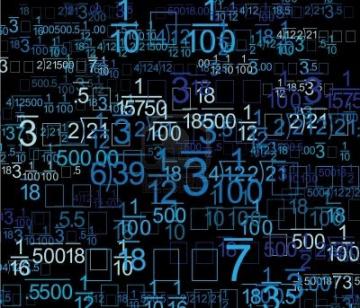 Math Fractions Wallpaper Top Background