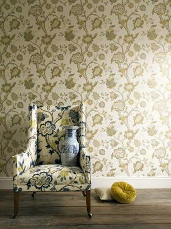 Sanderson Vintage Wallpaper Slide Show Retro Renovation