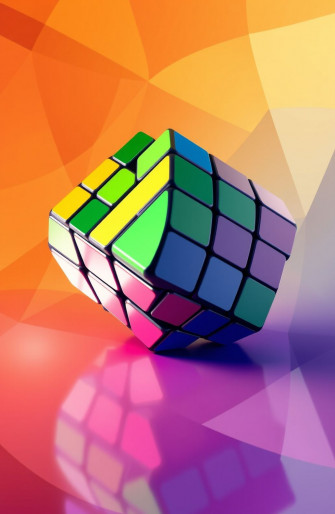 3d Wallpaper Rubix Cube