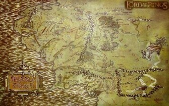 Rings Maps Middle Earth Wallpaper Art HD