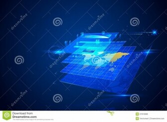 Technology Background Image Desktop Background