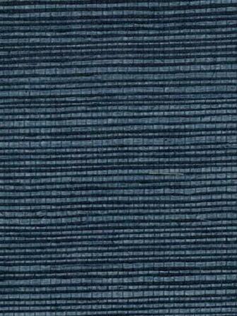 Blue Grasscloth Wallpaper