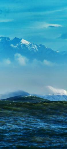 Sea Waves Mountains Rocks Reefs With Image
