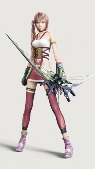 Serah Farron Final Fantasy Xiii Mobile Wallpaper