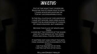 Invictus Wallpaper Sf