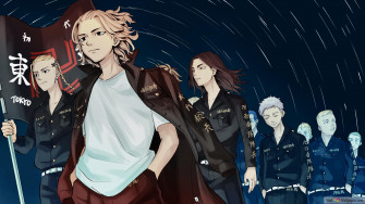 Tokyo Revengers Chifuyu Matsuno Izana Kurokaw Kazutora Hanemiya Keisuke Baji Mikey Manjiro Sano Wallpaper