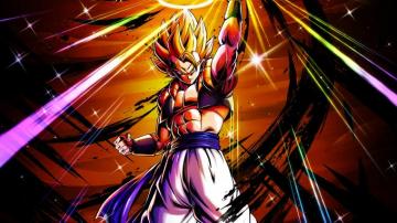 John On Sparking Red Super Gogeta Character Art 4k