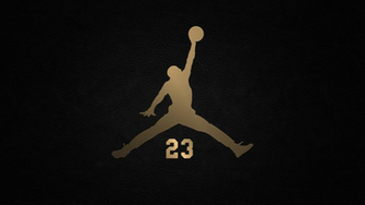 Air Jordan Gold Background By Vectorhavoc