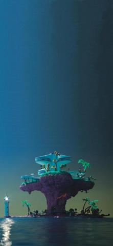 Plastic Beach Dawn Phone Wallpaper R Gorillaz