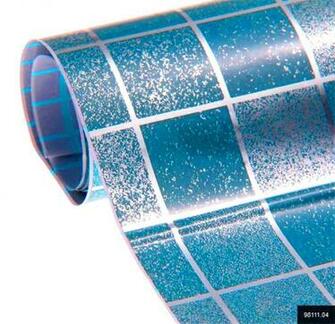 Waterproof Wall Paper Mosaic Aluminum Foil Self Adhensive Wallpaper