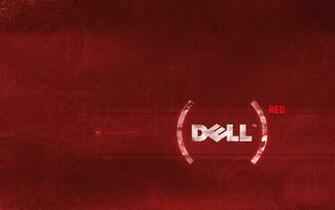 Dell Red Desktop Pc And Mac Wallpaper