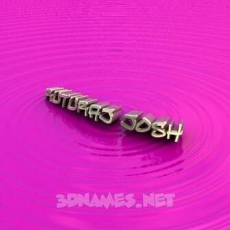 Pre Of Pink Graffiti For Name Ruturaj Josh
