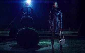 Rihanna Dior Secret Garden Wallpaper