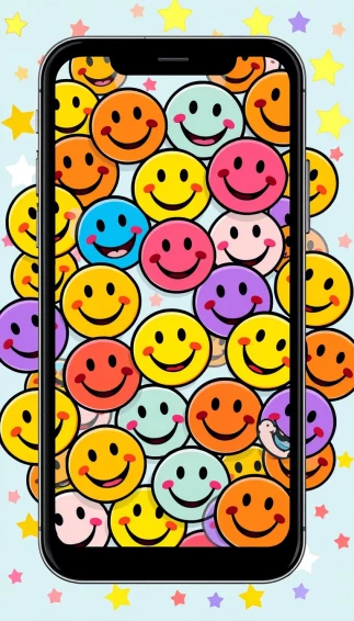 Smiley Wallpaper For Mobile