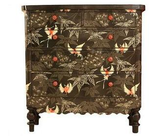 Blind Pash Interiors Wallpapered Furniture