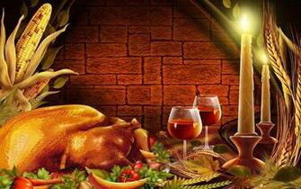 Thanksgiving Dinner Wallpaper