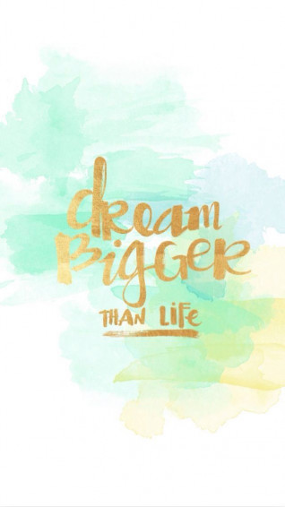Watercolor Beautiful iPhone Wallpaper Smile
