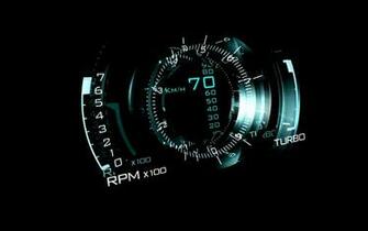 HD Wallpaper Car Hud Dark Digital Art Black Background Cyan