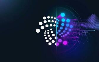 Wallpaper Logo Currency Fon Cryptocurrency Blockchain Iota