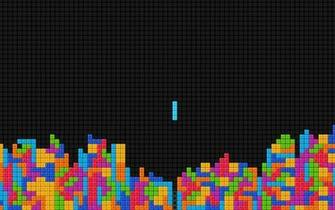 Games Tetris Video Blocks Retro Wallpaper