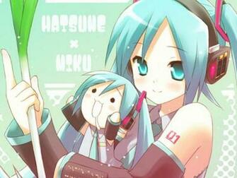 Cute Hatsune Miku High Quality And Resolution Wallpaper