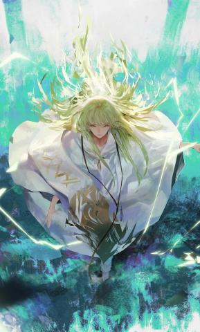 Wallpaper Art Enkidu Fate Grand Order Anime