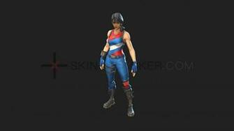 Fortnite Star Spangled Ranger 3d Model By Skin Tracker