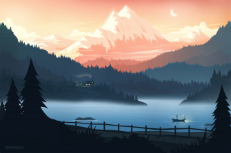 Mountains Retreat Minimal Beautiful 4k 1440p Resolution HD Wallpaper