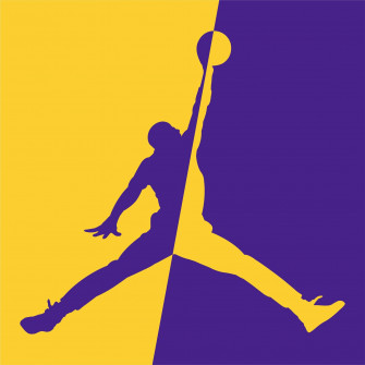 Michael Jordan Logo Purple Wallpaper