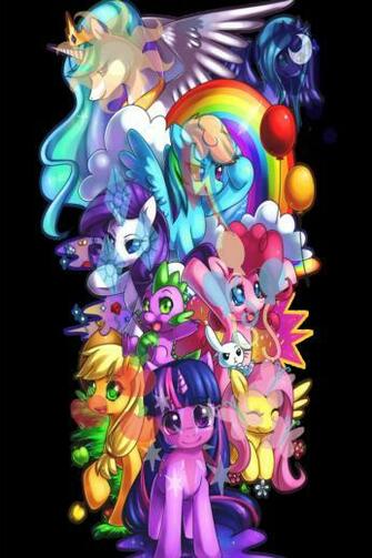 My Little Pony iPhone Backround By Fatalj0yz